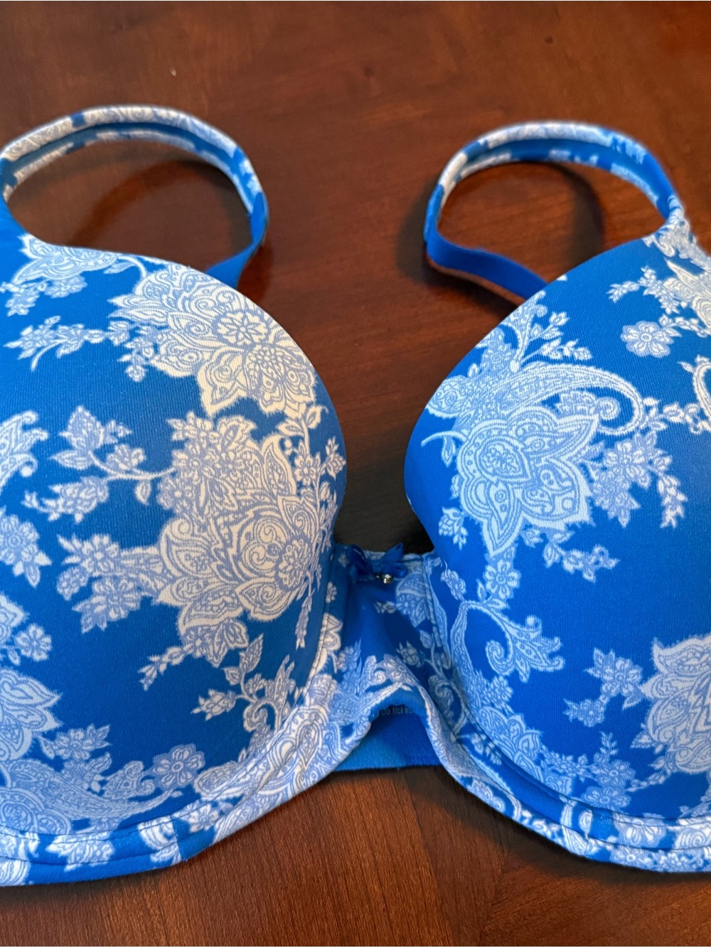 Soma Blue & White Paisley size 36DD